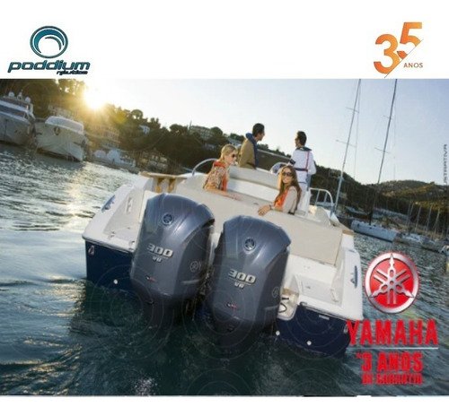 Imagem 7 de 8 de Motor De Popa Yamaha 4t Fl300hp Betx - Poddium Náutica Frete