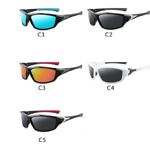 Oculos Esportivo Sol Ciclismo Visão Noturna Uv400 Polarizado Cor da armação UNICO Cor da lente C4- bRANCO