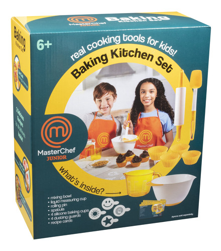 Conjunto De Cozinha Para Assar Masterchef Junior Com Ferrame