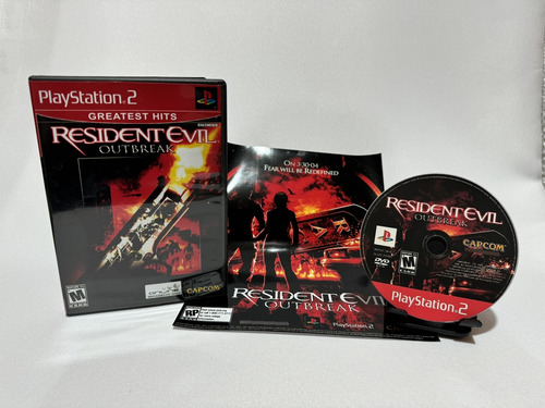 Coleção Resident Evil Pt Br Com Pôsteres Para Ps2