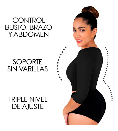 Faja Reductora, Moldeadora Brazos Y Espalda Slim Top
