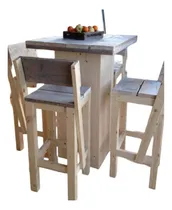 Comprar Mesas Altas Y Taburetes Palets Pallets O Eucalipto 