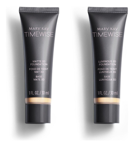 Dos2 Productos  Maquillaje Liquido Acabado Mate Time Wise 