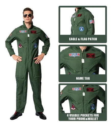 Disfraz De Piloto De Caza De Las Fuerzas Aéreas For Adulto .