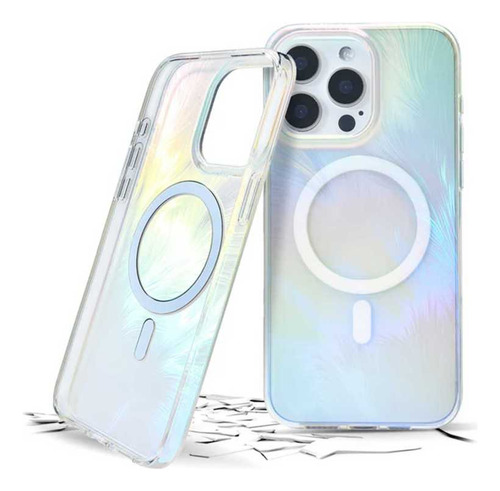 . Funda Prodigee Pampas Mag Para iPhone 16 Pro Max Ice