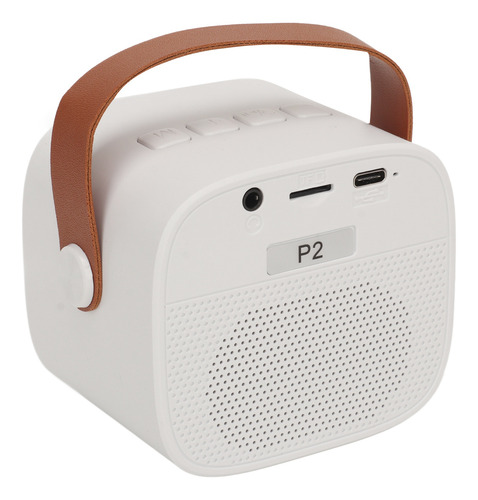 Mini Máquina De Karaoke Portátil Con Micrófono Inalámbrico Y
