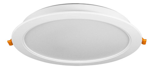 Plafón / Embutido Slim Led Studio Redondo 24w Luz Clida Ip54