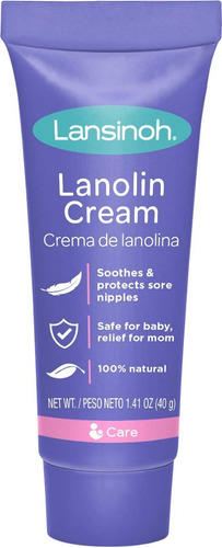 Crema Lanolina Lansinoh Hpa 40gr Pezones Madres Lactantes