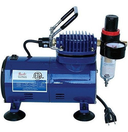 Compresor Paasche D500sr De 1/5 Hp Con Regulador Y Trampa De