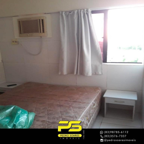 Flat Com 1 Dormitório À Venda, 30 M² Por R$ 150.000,00 - Manaíra - João Pessoa/pb - Fl0091