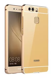 Case Protector Funda Cover Carcasa Aluminio Dorado Huawei P9