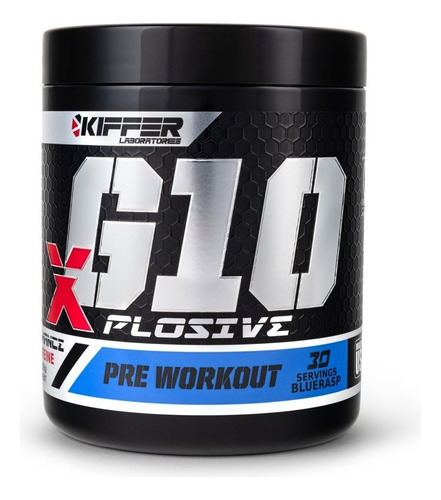 Pre Entreno - G10 Xplosive De Kiffer Sabor Bluerasp