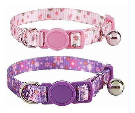 Collar De Gato Ajustable De Seguridad Para Gatos Petiry