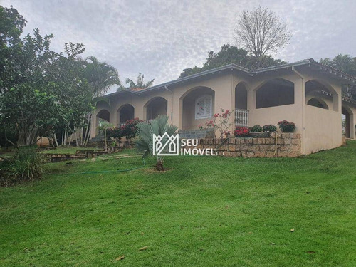 Imagem 1 de 30 de Casa Com 3 Dormitórios, 521 M² - Venda Por R$ 1.680.000,00 Ou Aluguel Por R$ 4.240,00/mês - Condomínio Mangueiras De Itu - Itu/sp - Ca2368