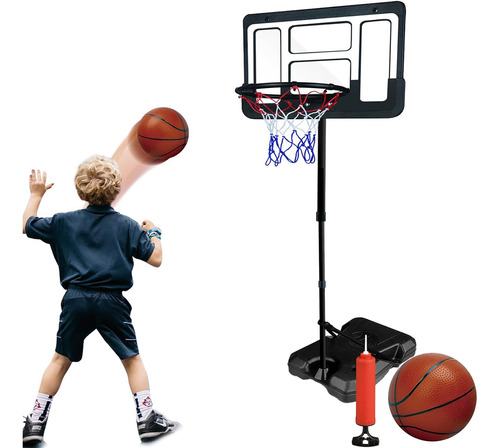 Little Bado - Aro De Baloncesto Para Niños En Interiores Y E