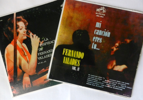 2lp Fernando Valadez 2&4 La Inspiración Y Mi Canción Eres Tú