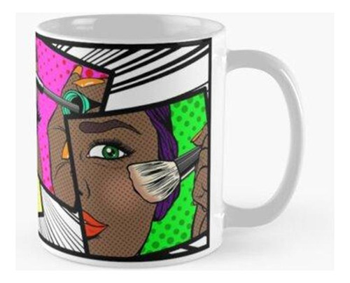 Taza War Paint Comic Strip Version 2 Calidad Premium