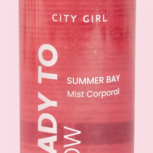 Body Splash Con Glitter Summer Bay City Girl 90ml