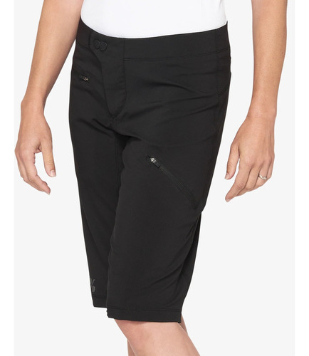 Short Mtb Mujer Ridecamp Negro 100%