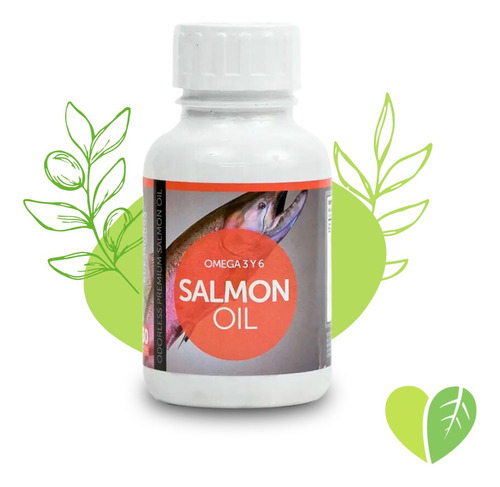 Omega 3 Y 6 Salmón Oil 60 Cápsulas Sabor Sin Sabor