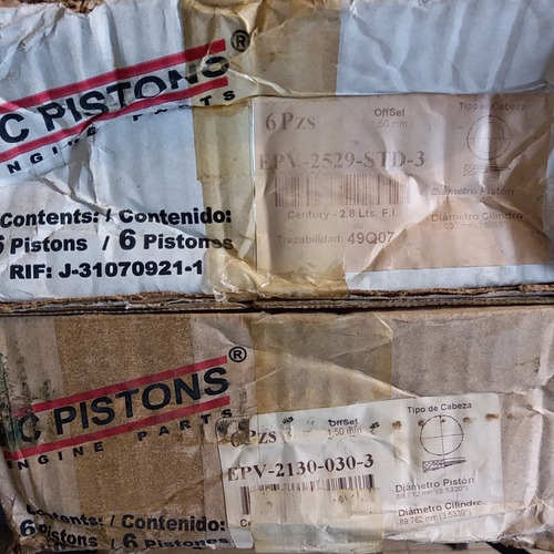 Pistones Century 173 Carburado Std Y 030 Epv 2130