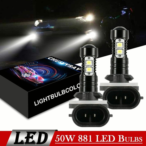 Kit De Bombillas Antiniebla Led 881 886 889 894 896 898