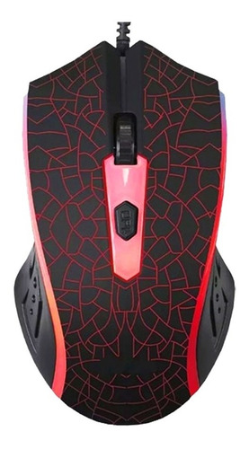 Mouse Gamer Xtrike Me Gm-206 Retroiluminado Led 7 Colores