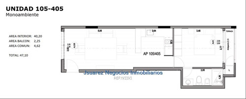 J.s. Venta Apartamento 1 Dormitorio Goes Estrenar Balcon