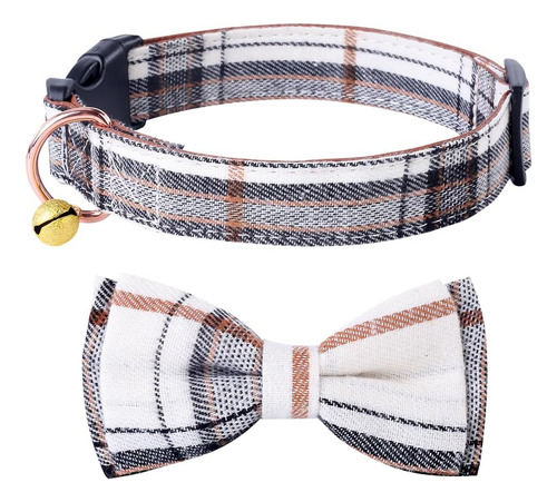 Collar De Perro Con Pajarita - Collar Ajustable Para Per...