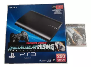 Sony Playstation Ps3 Sslim+metal Gear+caja Original+control
