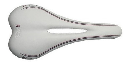 Imagem 3 de 6 de Selim Speed Bicicleta Velo Vazado Senso Vl1133 268g Branco