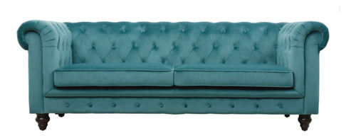 Sofa 3 Cuerpos Chester Gabriel Verde