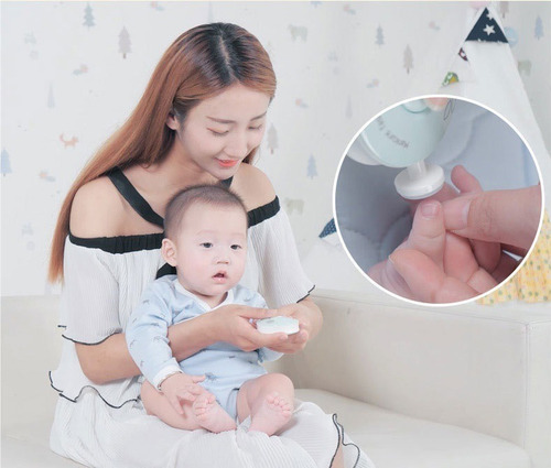 Pulidor Eléctrico Lima Uñas Bebe Niño Niña Cortauñas