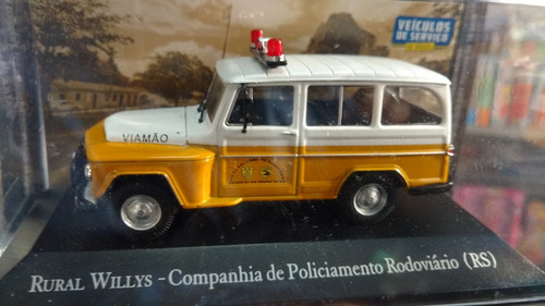 Rural Willys Policiamento Rodoviário Veiculos De Serviços