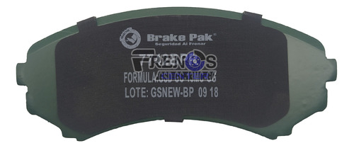 Pastilla Freno Del Brake Pak  Para Mitsubishi Endeavor