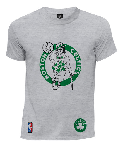 Camiseta Basketball Escudo Nba Boston Celtics 