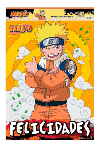 Poster Feliz Cumpleaños - Naruto