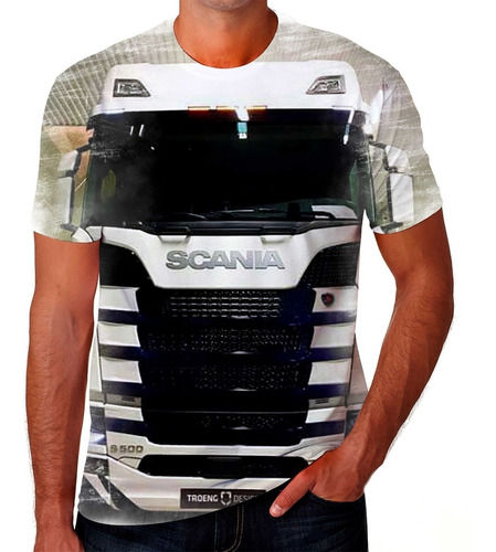 Camiseta Camisa Top Caminhão Scania Carreta Profissão 01