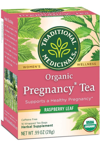 Té Organico Pregnancy Embarazo 16 Sobres Se