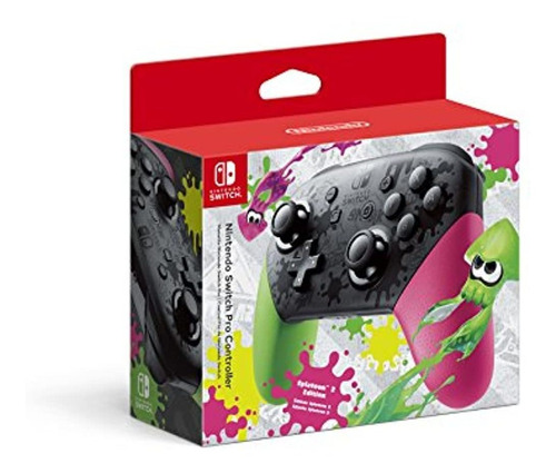 Controlador Nintendo Switch Pro - Edicion Splatoon 2 [desco