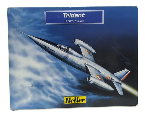 Avion Trident Modelo P Armar Maqueta Heller 1/100 La Plata F