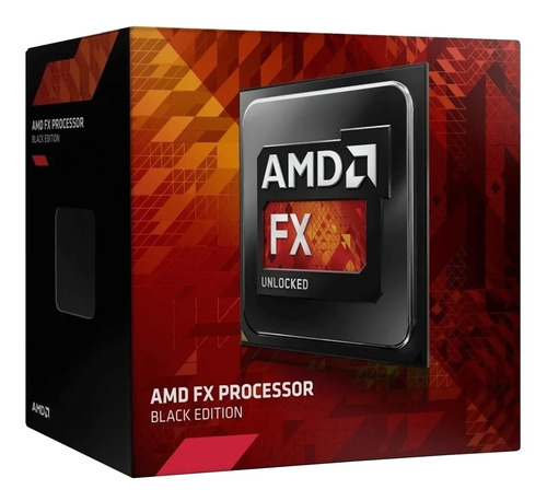 Procesador gamer AMD FX 8-Core Black 8300 FD8300WMHKBOX de 8 núcleos y 4.2GHz de frecuencia con gráfica integrada