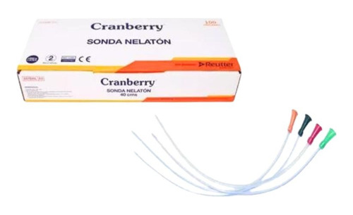 Sonda Nelaton N° 18 Cranberry Caja 100 Unidades