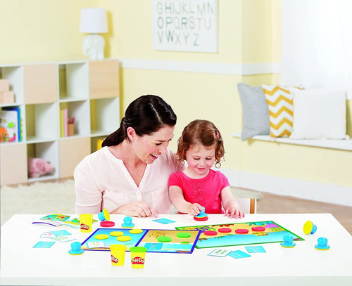 Juego Play Doh Sellos Para Formas Y Cartas Numeros Y Figuras