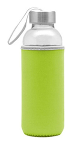 Botella Vidrio Belize 450ml Funda De Neoprene I Giveaway