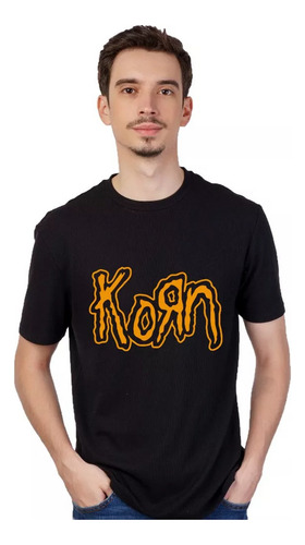 Remera Korn - Cuello Redondo -  - K_01 Infantil