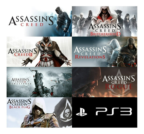 Assassins Creed Super Collection ~ Videojuego Ps3 Español 