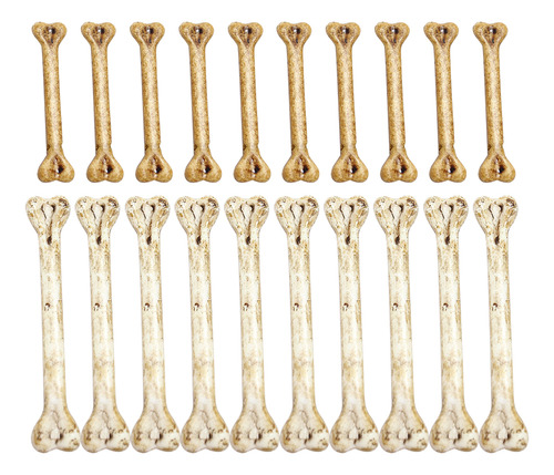 Novelty Bones Small Component, 20 Unidades