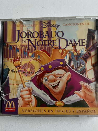 Cd Música El Jorobado De Notre Dame