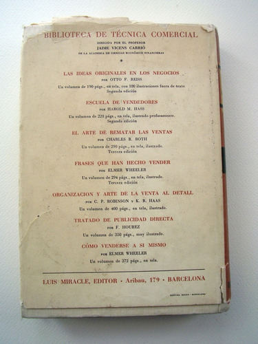 Imagen 4 de 4 de Frases Que Han Hecho Vender Por Elmer Wheeler